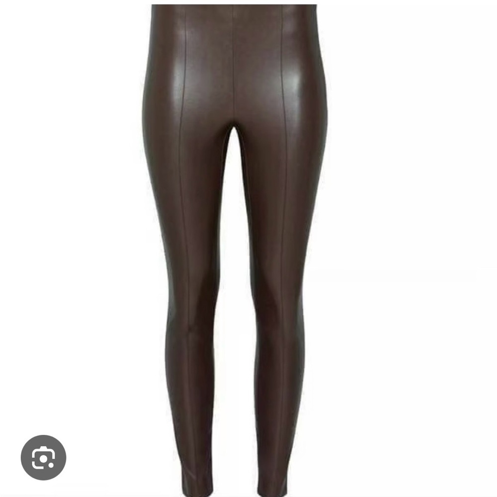 Aritzia | Babaton | New with Tags | Rich Mocha Brown Vegan Leather Pants | 16